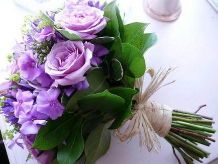Kiválasztása virágok a menyasszonyi csokor és tippeket somvolika