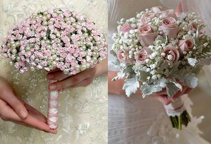 Kiválasztása egy esküvői csokor - ami a legjobb az esküvő virágok