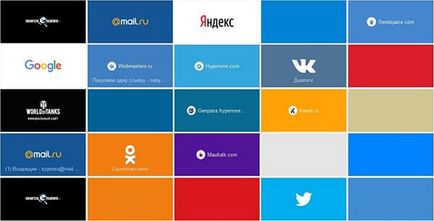 Vizuális könyvjelzők Yandex telepítése, beállítása, restaurálás