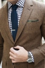 Kötött tie - divatos nyakkendők férfi