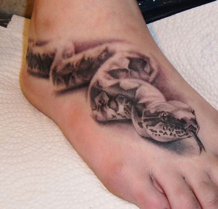 Jelentése tetoválás kígyó, ami azt jelenti, egy tetoválás kígyók
