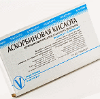 Aszkorbinsav (C-vitamin) az ampullában