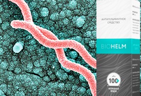 Biohelm Plus® parazita készítmény, oktatás a vélemények és vélemények az orvosok