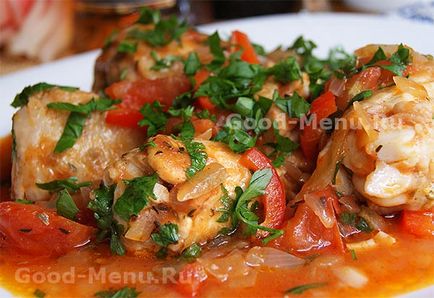 Chakhokhbili csirke - recept lépésről lépésre fotók