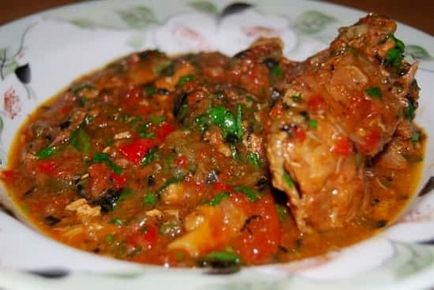 Chakhokhbili Chicken grúz-lépésre recept fotókkal 1