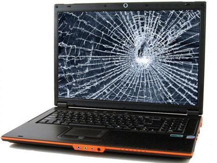 Mi van, ha a laptop képernyőjén felbomlott