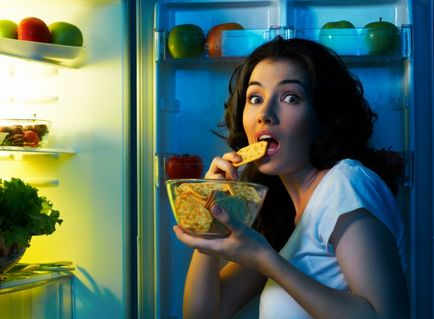 Mit eszik éjjel fogyás, ne szedjen a termékek listáját
