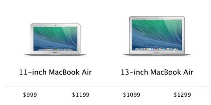 Mi lehet választani a MacBook Air és MacBook Pro