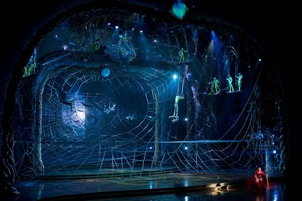 Cirque du soleil leglátványosabb show történetében a cirkusz, fotó hírek