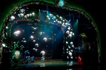 Cirque du soleil leglátványosabb show történetében a cirkusz, fotó hírek