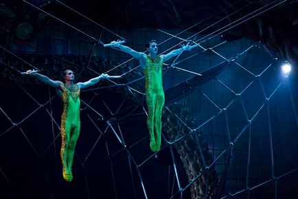 Cirque du soleil leglátványosabb show történetében a cirkusz, fotó hírek