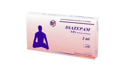 Diazepam használati utasítást, összetétele, javallatok, analógok és vélemények