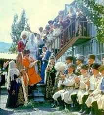 Érzelmi és gyönyörű kaukázusi esküvő, régió tv - észak-kaukázusi TV