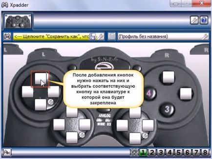 Csatlakoztatására vonatkozó utasításokat joystick és gamepad