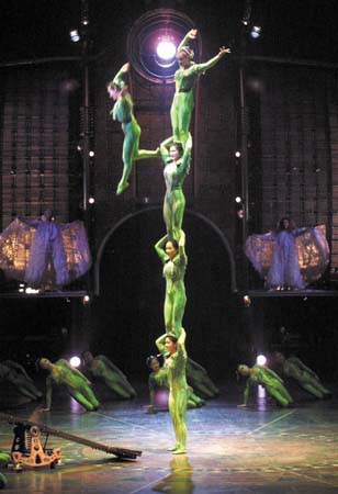 A történelem Cirque du Soleil