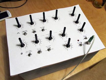 Termelés diy-szintetizátor - furcsa zaj generátor - (fura hang generátor)