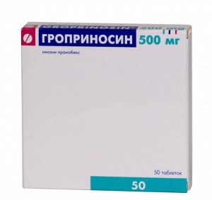 Izoprinoszinnal 500 50 mg-os tabletta használati utasítást és az ár (tabletta) Izoprinoszinnal 500 50 mg-os tabletta használati utasítást és az ár