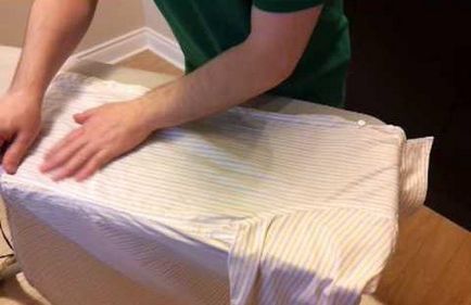 Hogyan vasalni egy inget, hosszú ujjú rendesen