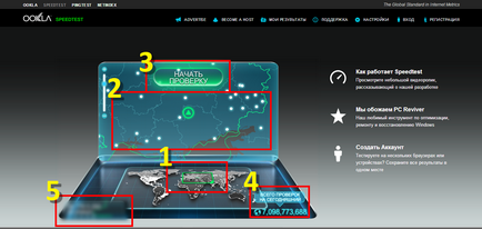 Hogyan mérjük a sebességet az internet saját