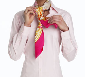 Milyen szép nyakkendő sál eredeti módon árukapcsolás sál video oktatóanyagokat