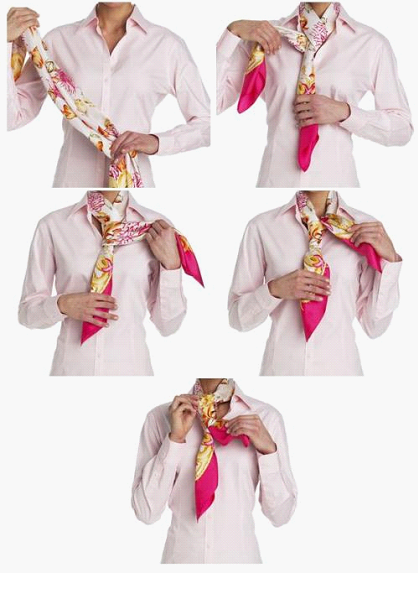 Örülök, hogy a nyakkendő egy sálat, női portál