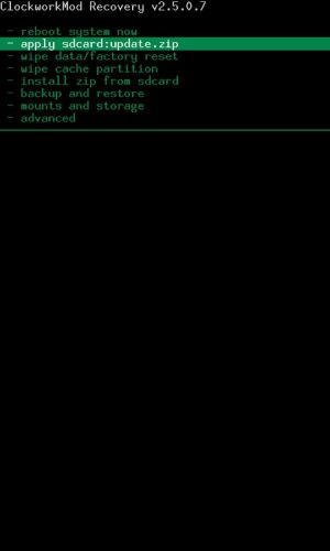 Hogyan lehet android rollback a gyári beállításokat (rollback) Hogyan lehet android rollback a gyári beállítások