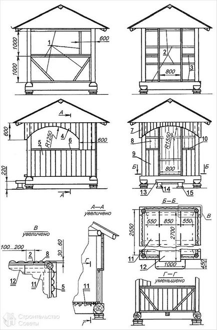 Hogyan építsünk egy pergola saját kezűleg - egy pavilon kerti fotó, rajzok, ábrák