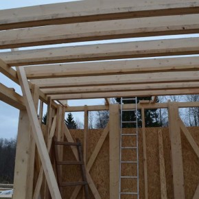 Hogyan építsünk egy fából készült ház a kezét (74 fotó)