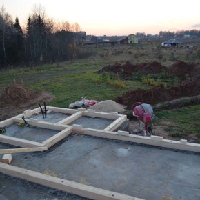 Hogyan építsünk egy fából készült ház a kezét (74 fotó)