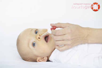 Hogyan mossa az orr csecsemők