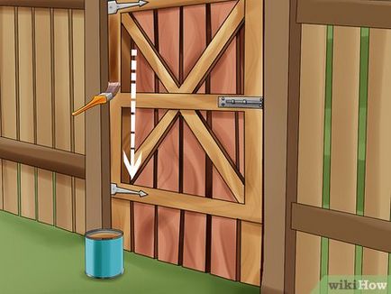 Hogyan készítsünk egy fából készült kapu
