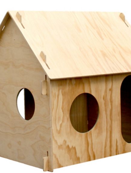 Hogyan, hogy a gyermekek fából készült ház a kezüket
