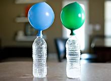 Hogyan hélium ballonok saját kezűleg, bajszos