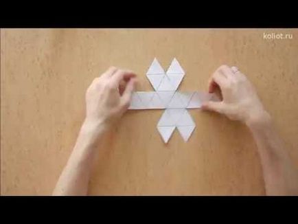 Hogyan lehet a papír ikosaeder