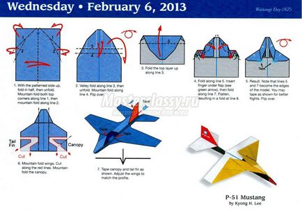 Hogyan készítsünk egy papír repülőgép repül 30 lépéses ötletek és mesterkurzusokat fotókkal