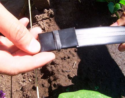Hogyan készítsünk egy csepegtető öntözés a kertben a kezüket fotó, videó