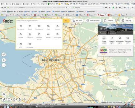 Hogyan készítsünk Yandex térképet, hogy a webhely
