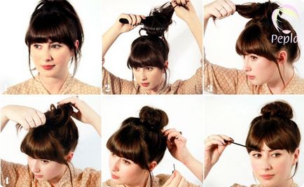 Hogyan készítsünk egy divatos hajvágás magát