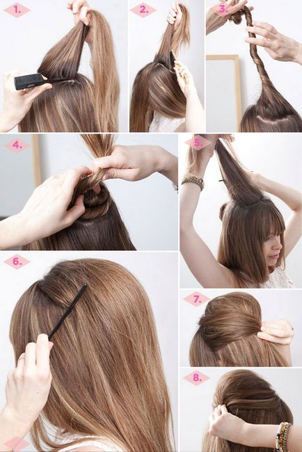Hogyan készítsünk egy frizura is (fotó és videó útmutatók), a női frizurák és a hajvágás, hajápolás