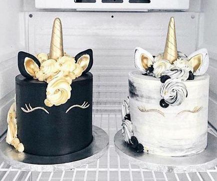 Hogyan készítsünk egy tortát „egyszarvú”