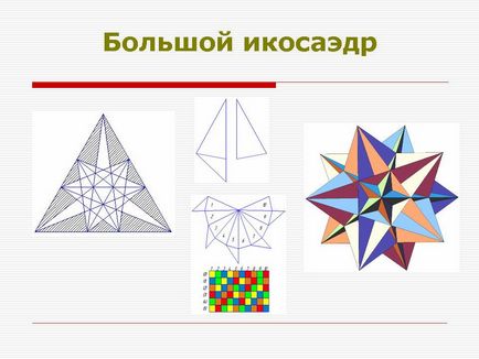 Hogyan ragasztó icosahedron icosahedron hogyan kell gyűjteni a papír, pálmalevél és Maya