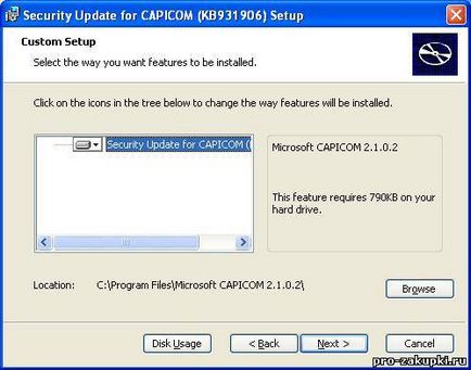 Hogyan kell telepíteni CAPICOM (Windows Windows Vista) Hogyan kell telepíteni CAPICOM