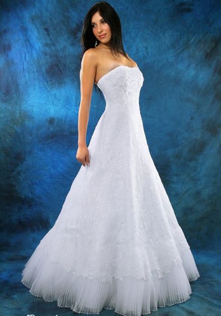Hogyan válasszuk ki egy esküvői ruha, esküvői ruha fotó