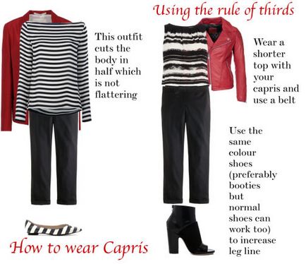 Capri nem esnek abba a csapdába szeszélyes nadrág, divatos ruha