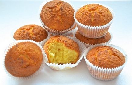 Muffin papír formákba 4 egyszerű recept