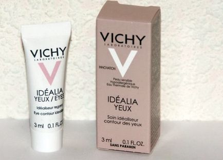 Cream körül Vichy idealia Eye szemkörnyék ráncok a bőrön vélemények