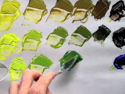 Sok művész kíváncsi - a hígított akril festék