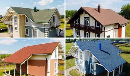 Lágy tető - övsömör shinglas a legjobb választás - a házat, és az épület - Cikk