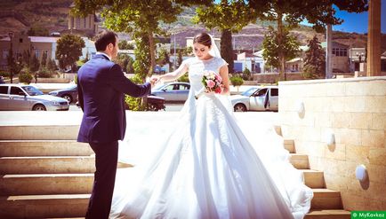 Kaukázusi menyasszony és esküvői videó
