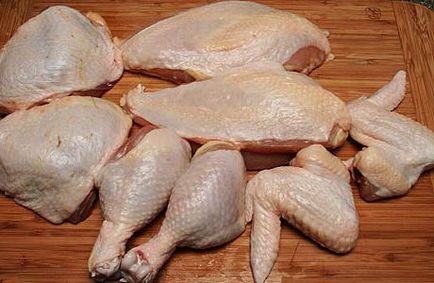 Alacsony kalóriatartalmú főtt csirke nem ad hozzá kilogramm